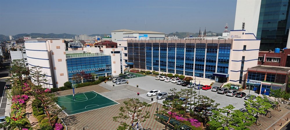 진주시청소년수련관 다목적강당 전경